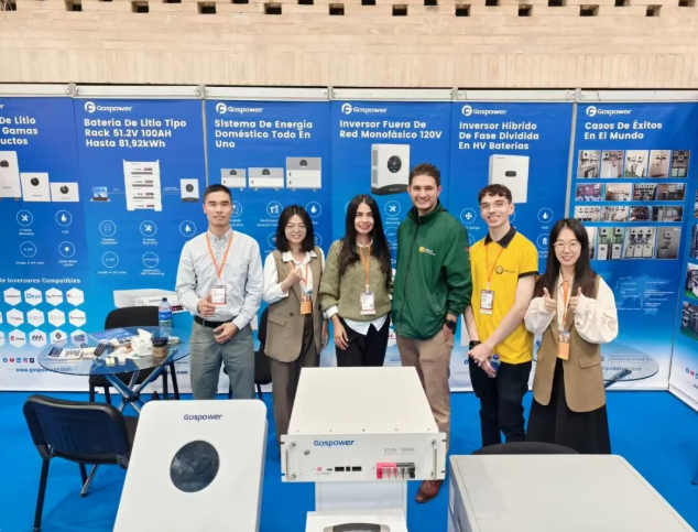 Shining in Colombia! Gospower Showcases Its Photovoltaic-Storage Solutions!
